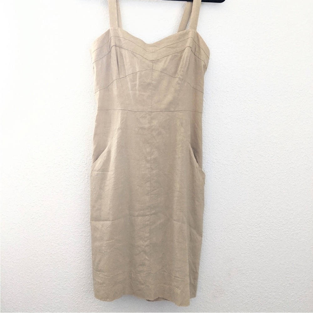 Theory khaki/tan dress perfect for summer